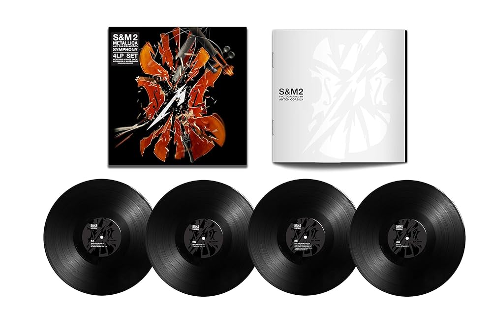 LLICA S&M2(Deluxe Box) メタリカ CD LP Amazon.com: S&M2 (Deluxe Box)(4LP)(2CD)(1 Blu-ray): CDs & Vinyl